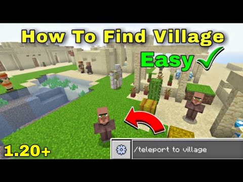 MCPE Gamer - How To Find Village In Minecraft 1.20+ || Best And Easy Trick || MCPE Gamer