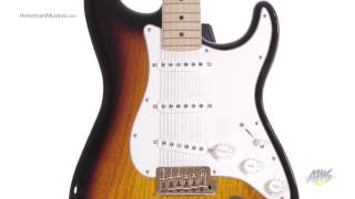Video thumbnail for Fender 60th Anniversary American Standard Stratocaster - Fender Stratocaster by American Musical Supply
