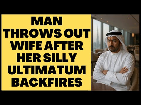 Man ends marriage after wife’s ultimatum blows up in her face