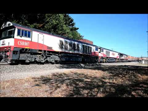 SCT Logistics Freight Train 2PM9 CSR007 CSR012 SCT011 Bridgewater & Nairne, South Australia  9/05/24