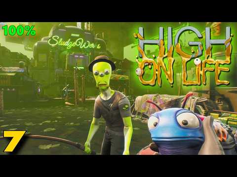 High on Life 100% Walkthrough Part 7 - Nova Sanctum ALL Luglox Locations | Bounty Hunter Difficulty