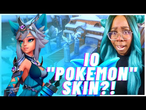 Paladins IO Gameplay | Paladins IO Healer Build - This skin looks like a Pokemon!