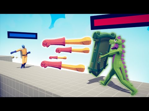 DINOSAUR MIRROR SHIELD vs EVERY GOD - TABS | Totally Accurate Battle Simulator 2023