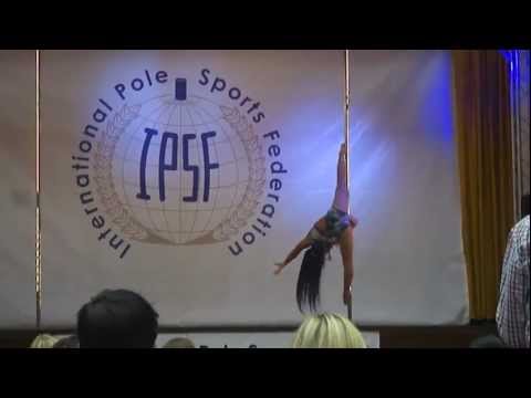 Sylvia Louis - Womens Preliminaries - World Pole Sports Championships London 2012