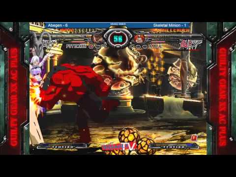 Guilty Gear Accent Core Plus - Final Round 16 - Money Match - Abegen vs. Skeletal Minion - FT 10