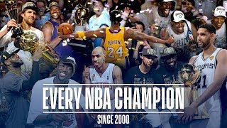 Every NBA Champion Since the 2000 Season