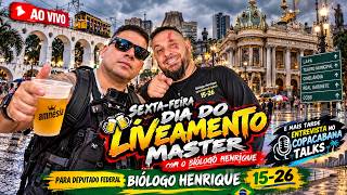 ✅ RJ AO VIVO IRL: 👑🇧🇷DIA DO LIVEAMENTO MASTER! Centro do Rio com Biólogo Henrique + Copacabana Talks