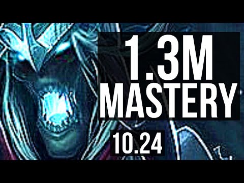 KARTHUS vs ANNIE (MID) | 900+ games, 1.3M mastery, 7/3/10 | KR Diamond | v10.24
