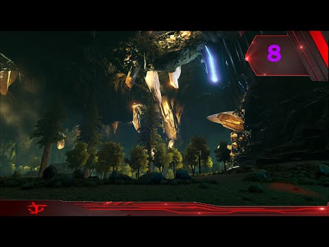 Exploring The Underground forest and Taming A Gacha  - Ark extinction EP 8