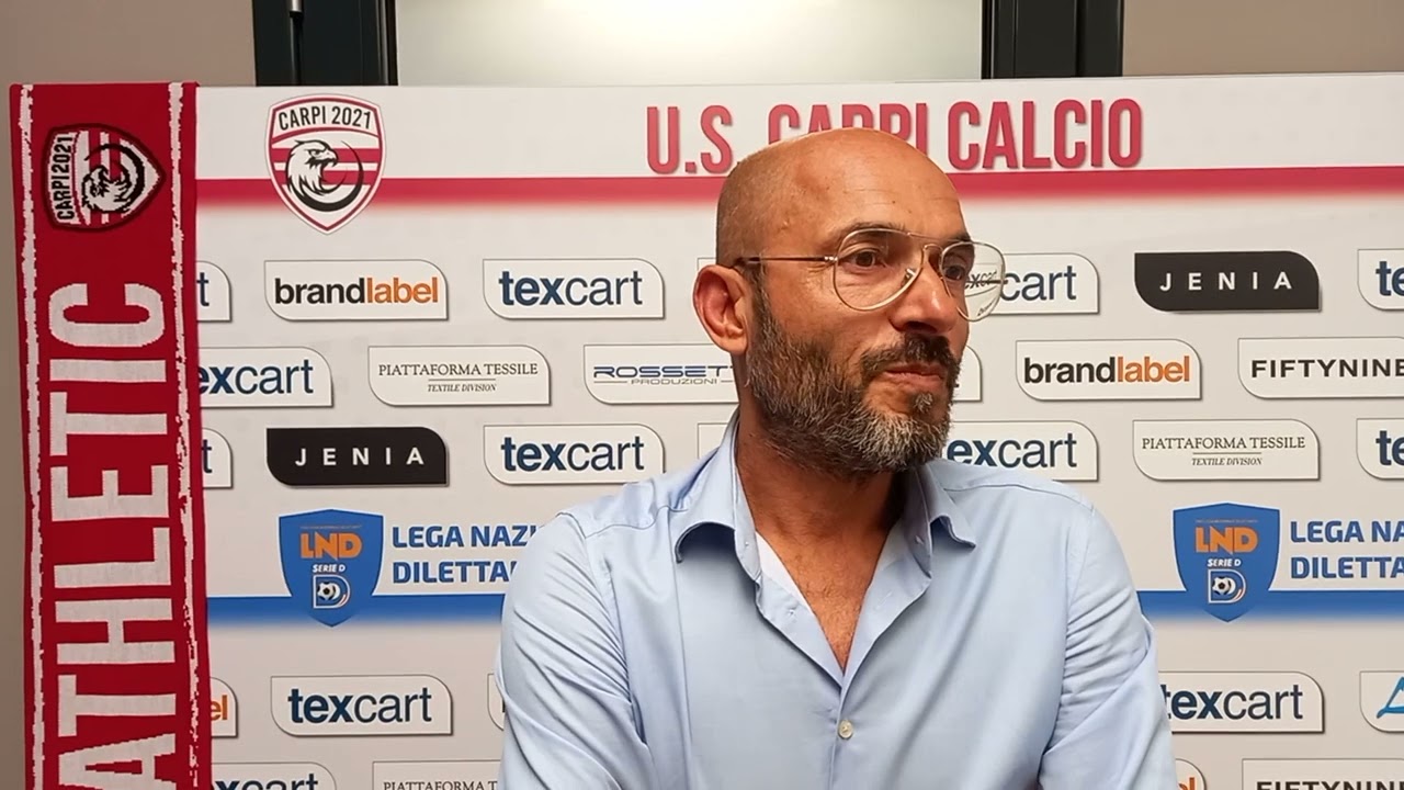 VIDEO. ATHLETIC CARPI: L’INTERVISTA AL DIRETTORE SPORTIVO MATTEO SABBADINI