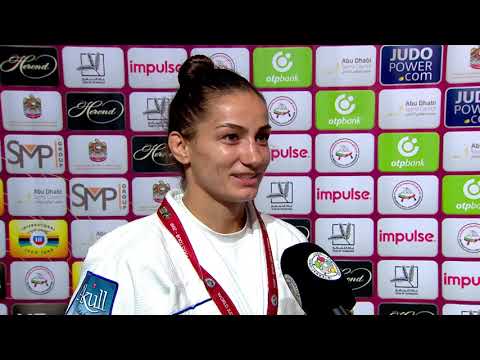 U52 Majlinda Kelmendi Kosovo Gold Abu Dhabi 2019 GS
