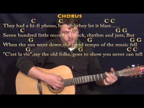 You Never Can Tell (Chuck Berry) Guitar Lesson Chord Chart with Chords/Lyrics - C G