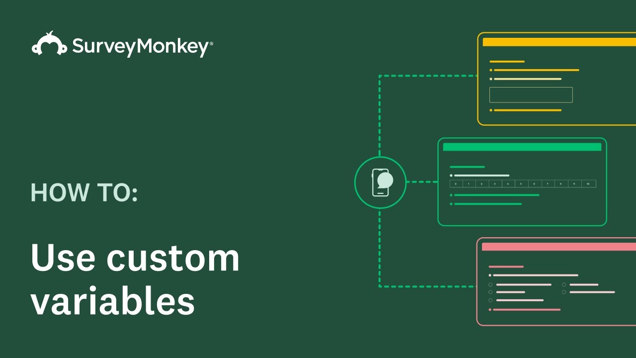Using Custom Variables with SurveyMonkey