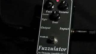 Video thumbnail for Demeter Fuzzulator Fuzz Pedal FUZ-1 by ProGuitarShopDemos