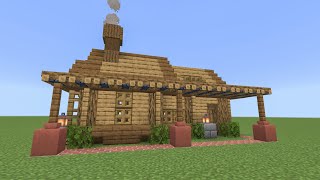 #2【マインクラフト】 おしゃれなマイクラ拠点の作り方 オーク トウヒ 石レンガシリーズ