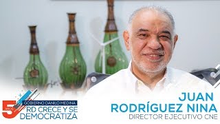 Juan Rodríguez Nina, director Ejecutivo CNE