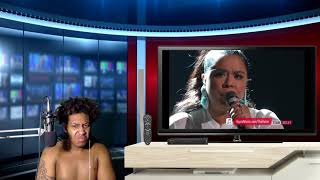 The Voice 2017 Brooke Simpson - Top 12: &quot;Praying&quot; - Reaction