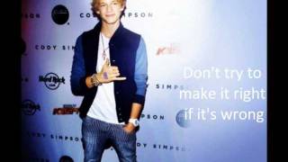 Ends With You - Cody Simpson Lyrics