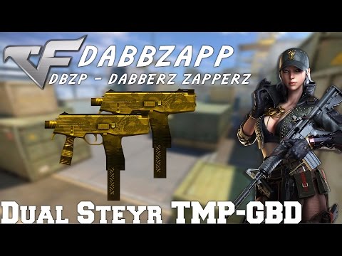 CrossFire China 2.0: Dual Steyr TMP-Gold Black Dragon [Gameplay]✔
