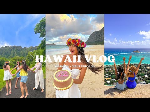 HAWAII VLOG 𓆉 | hiking, snorkeling, beach days, luau and more!