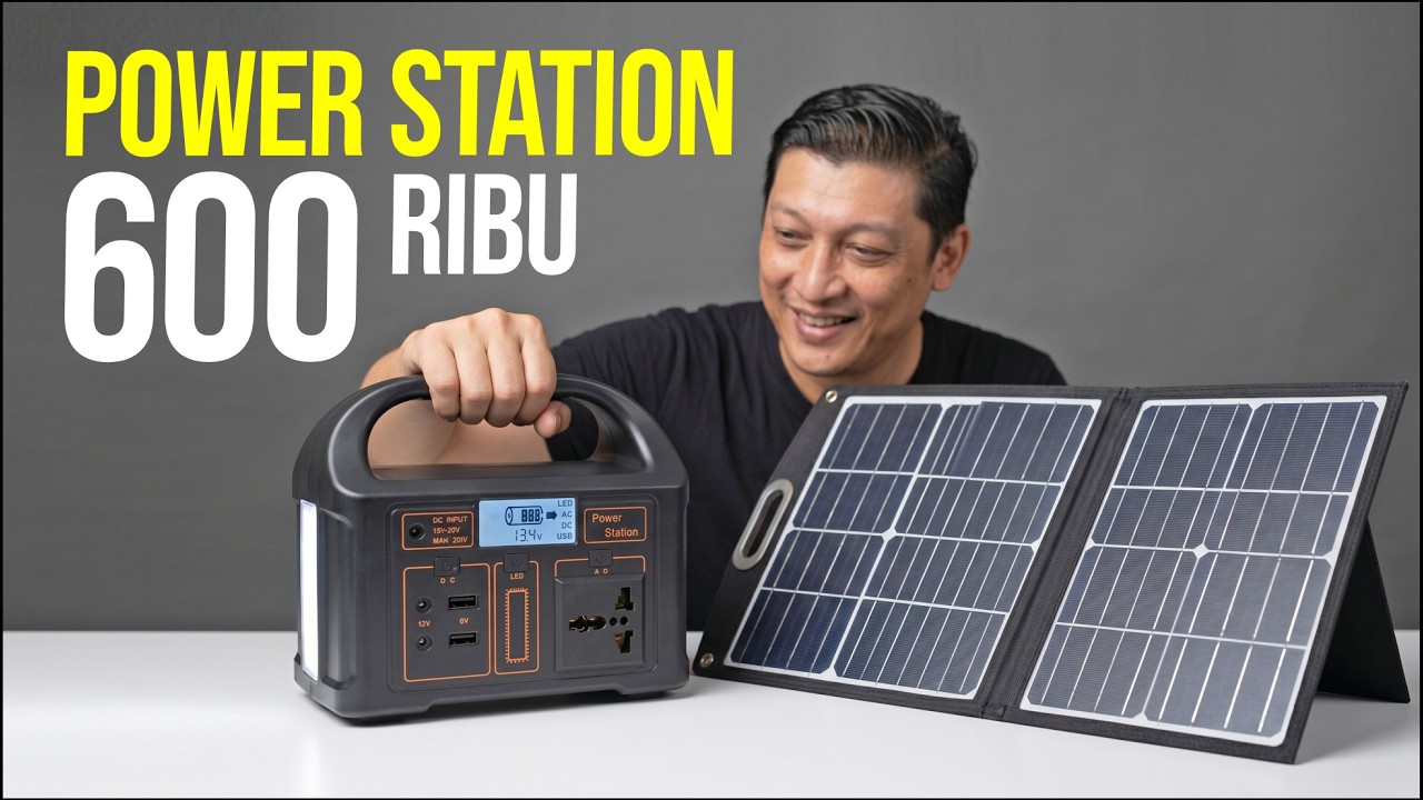 biarpun MURAH !!! tapi ini PENYELAMAT HIDUP MU    |    Power Station portable