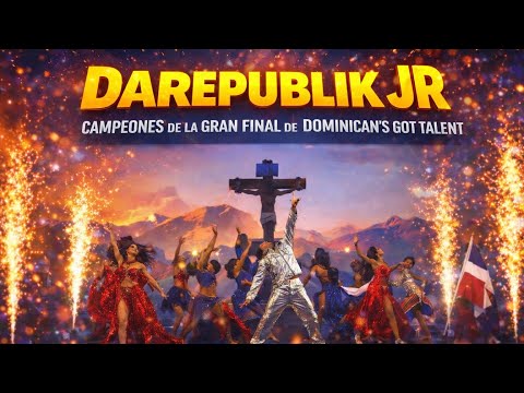 ¡CAMPEONES! DAREPUBLIK JR 🏆🔥 Final Dominican’s Got Talent 🇩🇴