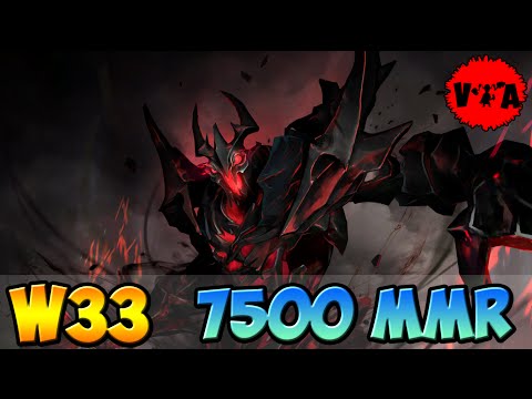 Dota 2 - W33 7500 MMR Plays Shadow Fiend vol #1 - Ranked Match