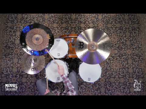 Meinl 18" Byzance Extra Dry Dual Crash Cymbal - 1235g (B18DUC-1030219I)