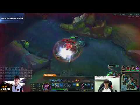SKT T1 Faker Yasuo vs Viktor mid pre Season 8 Full HD