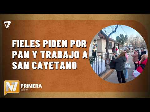 FE EN GODOY CRUZ | Miles piden por pan y trabajo a San Cayetano