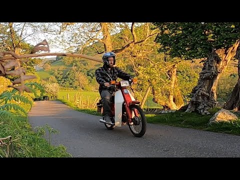 Honda C90 First Ride After 10 Years in a Shed!