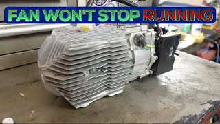DIESEL HEATER FAN WON'T STOP RUNNING DIY AND REPAIR