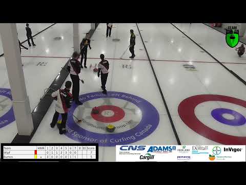 Okotoks U18 Bonspiel Semi-finals vs Wipf