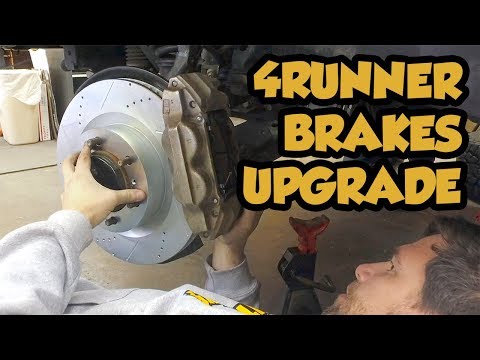 Installing Powerstop Extreme Brakes onto a 5th Gen Toyota 4Runner