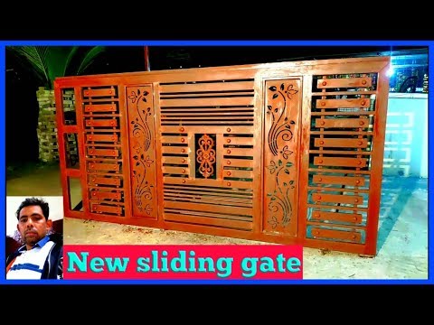 latest sliding gate design for home | laser cut design gate |
