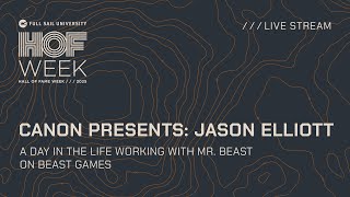 Canon Presents: Jason Elliott, A Day in the Life Working with Mr. Beast on Beast Games | Full Sail