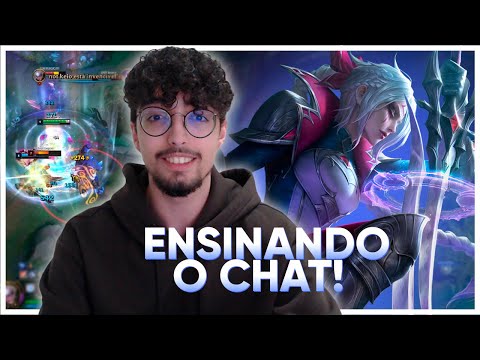 ENSINANDO UM VIEWER A JOGAR DE DIANA