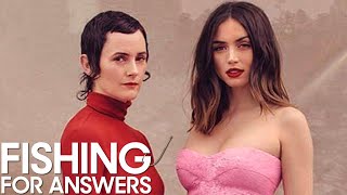'No Time to Die' Star Ana de Armas & Stylist Karla Welch Play 'Fishing for Answers' | THR video