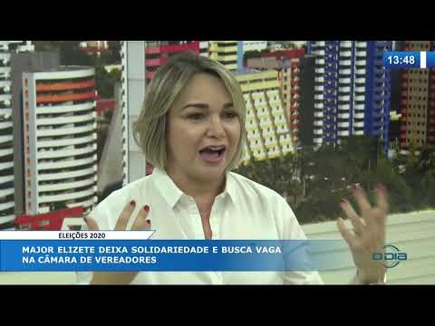 O DIA NEWS 17 10  Major Elizete deixa o Solidariedade e busca vaga na CaÌ‚mara Municipal