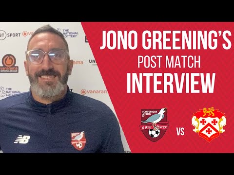 🎥 | POST MATCH INTERVIEW - JONO GREENING vs Kettering Town