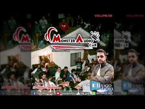 CD MONSTER AUDIO CAR - MONSTER HITS VOL. 09 ESPECIAL SÓ BAILÃO CLANDESTINO - DJ IAGO BALA