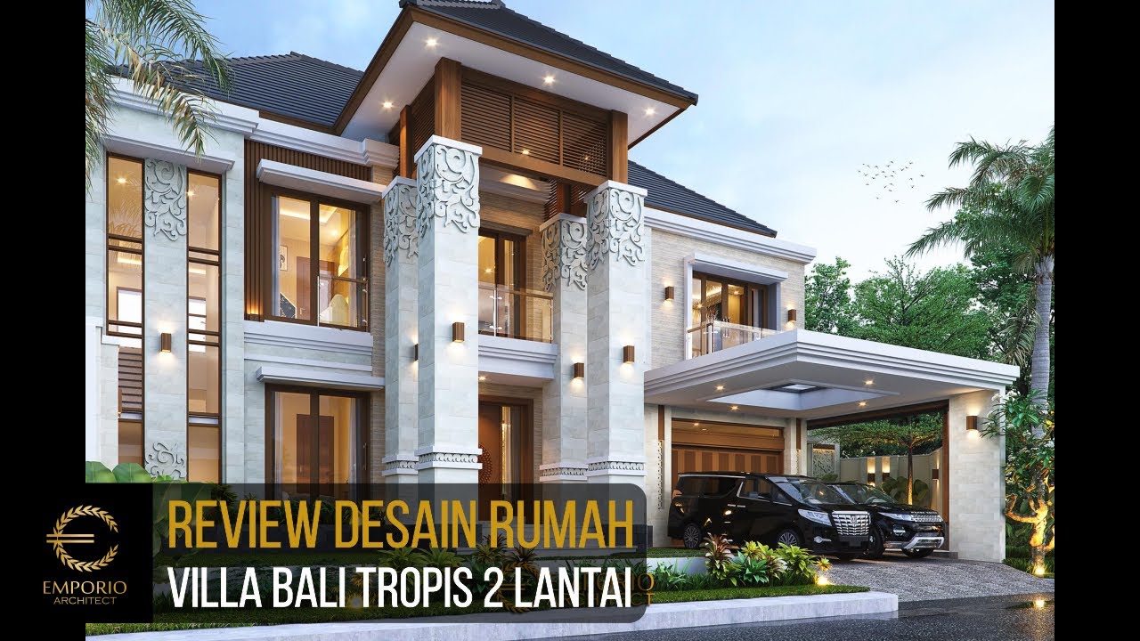 Video 3D Mr. Erik Villa Bali House 2 Floors Design - Malang, Jawa Timur