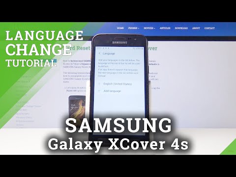 How to Change Language in SAMSUNG Galaxy Xcover 4s – Find System Dictionary