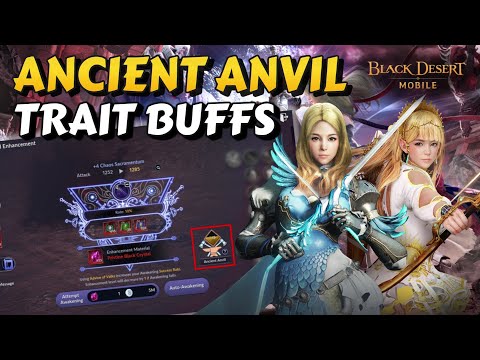 ANCIENT ANVIL! WINDWALKER BUFF! TRAITS BUFFED! - Patch Notes Jan.13 2026【Black Desert Mobile】