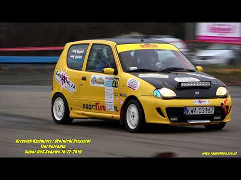 Krzysiek Kazimierz / Woźnicki Krzysztof - Fiat SC - Super OeS Sękowa 15-12-2019
