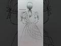 Easy Girl Drawing How To Draw Churidar Girl Shorts Easy Girl