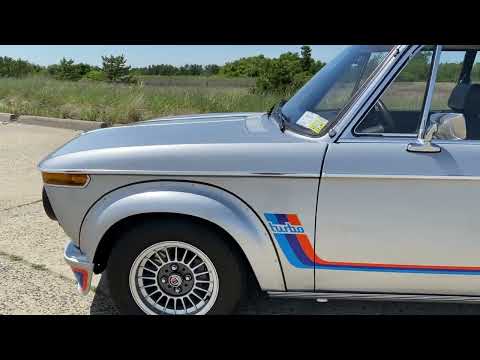 Thumbnail for 1975 BMW 2002 Turbo in Polaris Silver - Walkaround - FlowHaus by BMW