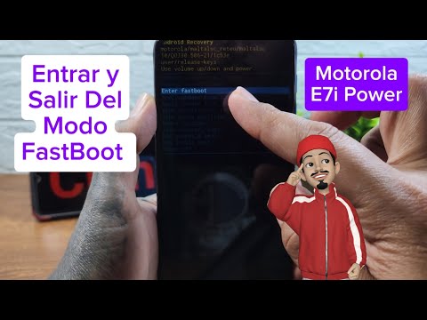 Enable and Disable FastBoot Mode on the Motorola E7i Power or E7