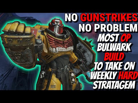 Power Fist Bulwark PULVERIZES Chaos In Weekly Stratagem 11 - True Solo HARD | Space Marine 2
