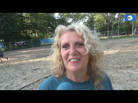 Nederlands team beachhandbal wint van dapper DWS